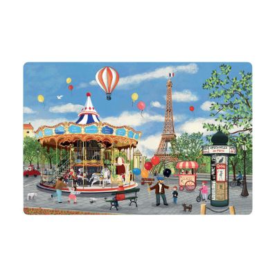 Placemat Carrousel Tour Eiffel Assortis 30 X 45