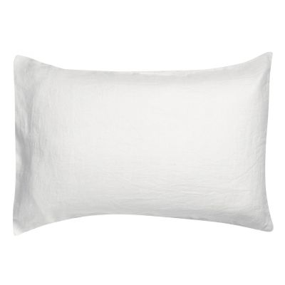 Pillow Case Stonewashed Zeff Blanc 50 X 75