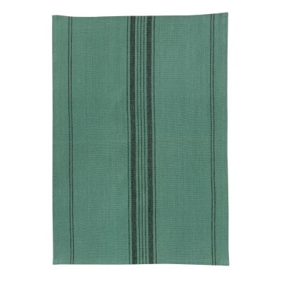 Kitchen Towel Metis Kilia Stripes Vert De Gris 50 X 70
