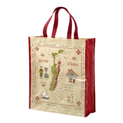 Wine Route shopping bag Ficelle 40 X 35 X 14