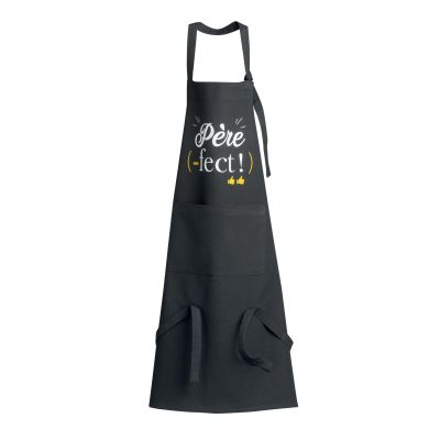 Recycled Father-fect cooking apron Noir 72 X 90
