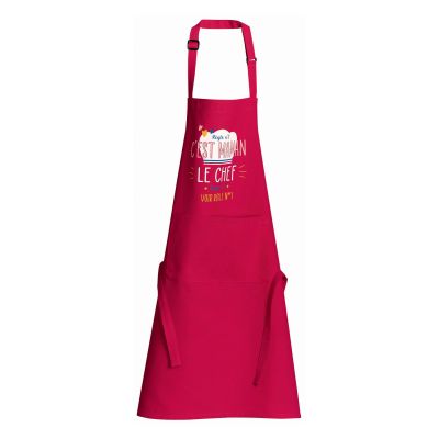 Recycled Chef Mom Cooking Apron Rose 72 X 90