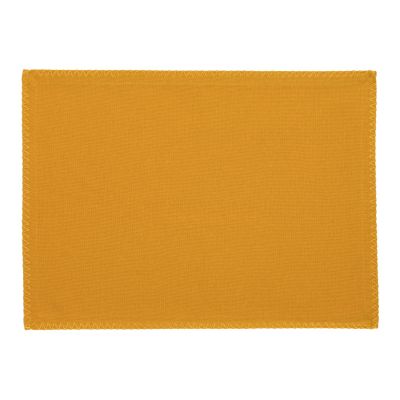 Set of 4 Placemats Delia Recycle Tournesol 33 X 45